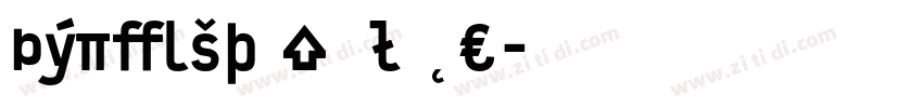 Typestar Black字体转换